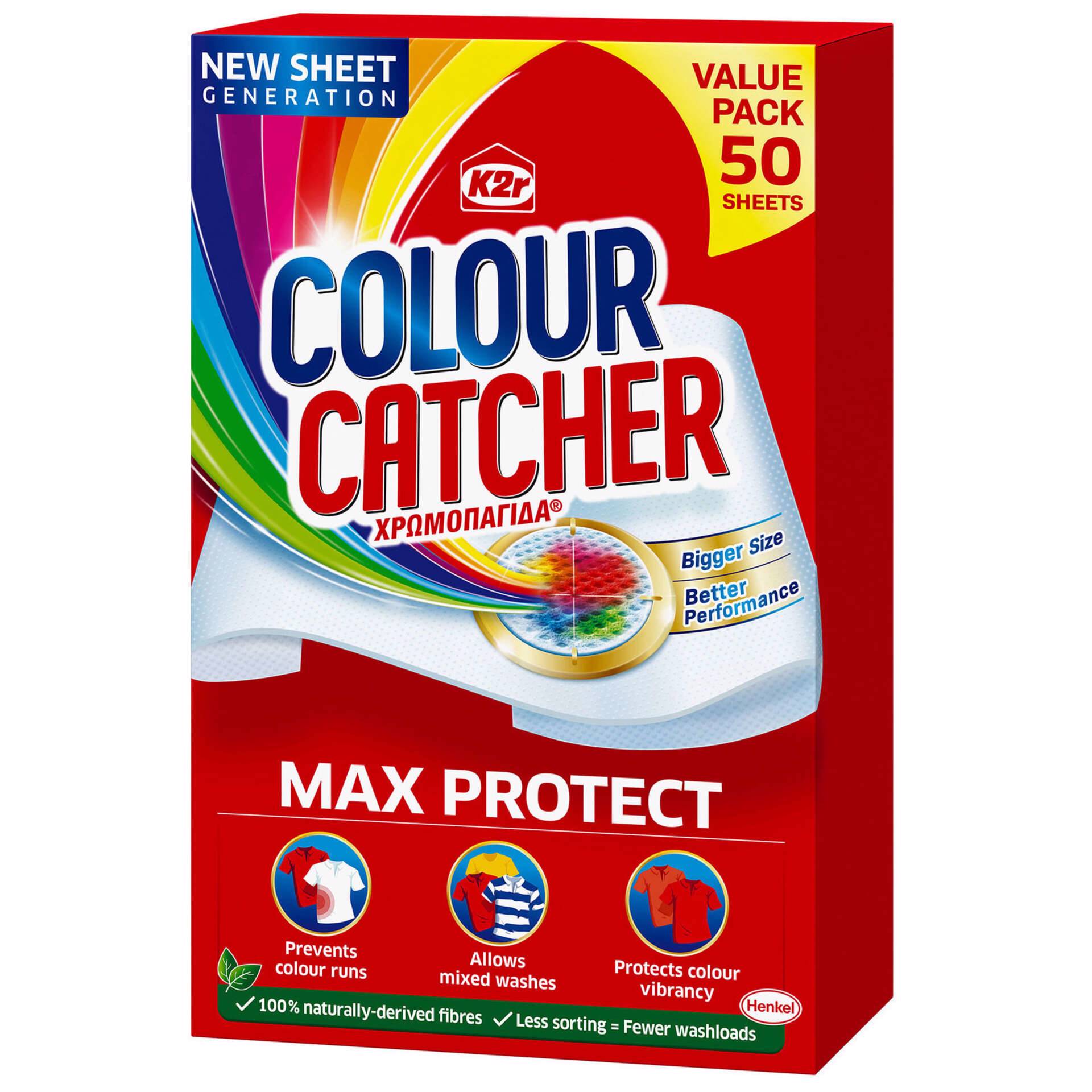 HENKEL COLOR CATCHER BIG PACK 50SHEETS